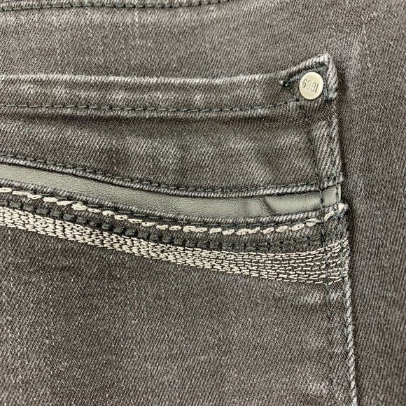 Women’s Lee Perfect Fit Black Jeans Size 18 x 28 0303 Straight Leg Short Crop - Picture 6 of 6